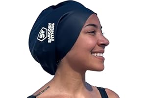 Swim Cap for Braids Designed for Bulky and Thick Hairstyles Such as Dreadlocks Braids Dreads or Afros
