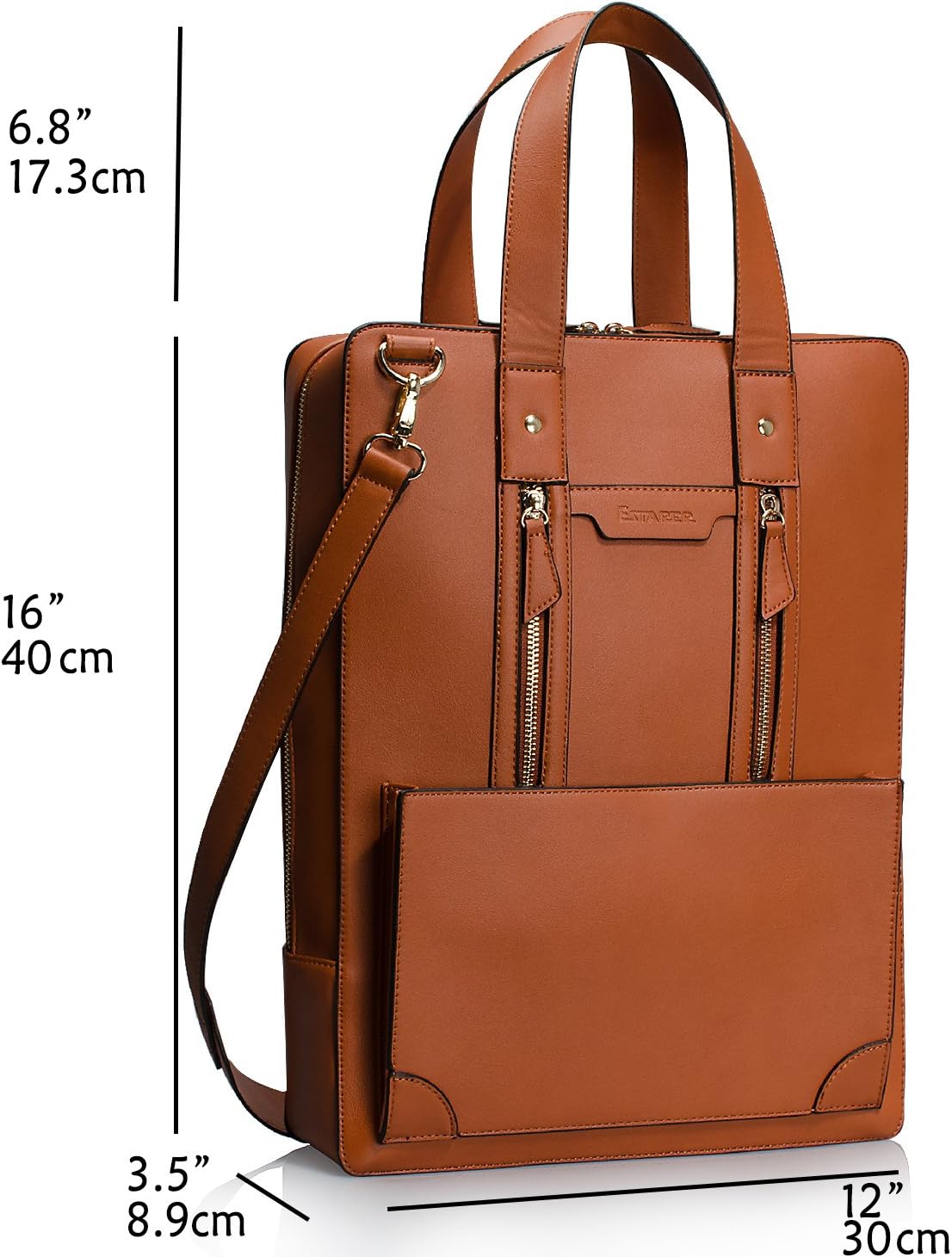 leather work bag laptop