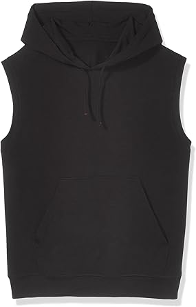 lightweight sleeveless hoodie