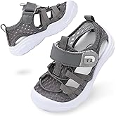 JOINFREE Toddler Boys Girls Water Shoes Breathable Qucik Dry Sport Beach Sandals Lightweight Barefoot Flexible