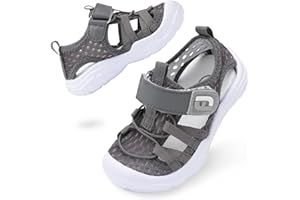 JOINFREE Toddler Boys Girls Water Shoes Breathable Qucik Dry Sport Beach Sandals Lightweight Barefoot Flexible