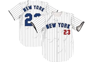 TIFIYA New York Jeter 2 Stripes Baseball Jersey NY Softball Shirts for Men/Women/Young