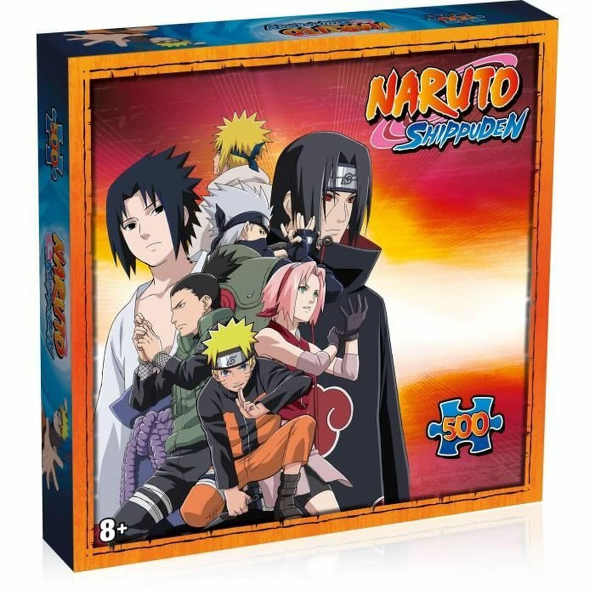 Winning Moves - PUZZLE NARUTO SHIPPUDEN From 10 years - 500 Pieces - French version