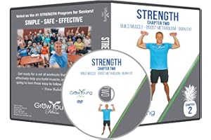 Grow Young Fitness Strength Exercises for Seniors - Low-Impact Senior Exercise DVD for Building Muscle and Burning Fat - Ch. 2 Workouts for Seniors