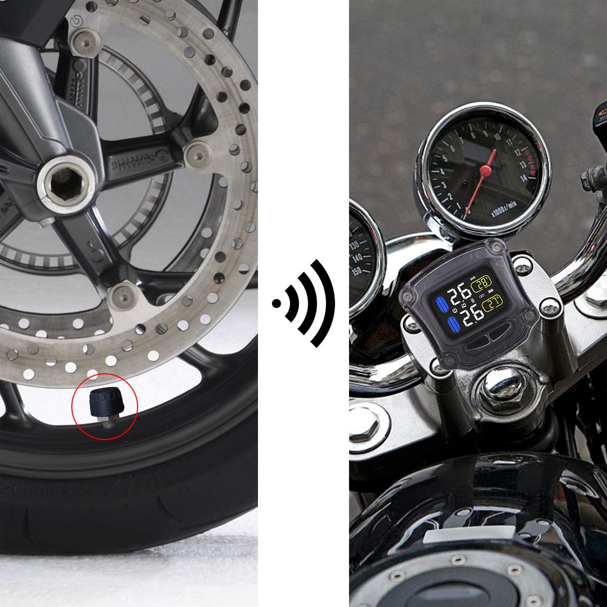 Датчик Давления В Шинах Для Мотоцикла Купить