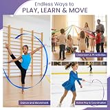 GSi Multicolor Sparkling Gymnastic Ribbon Wands 6 Pack 9in Sticks 1m Ribbon view 5