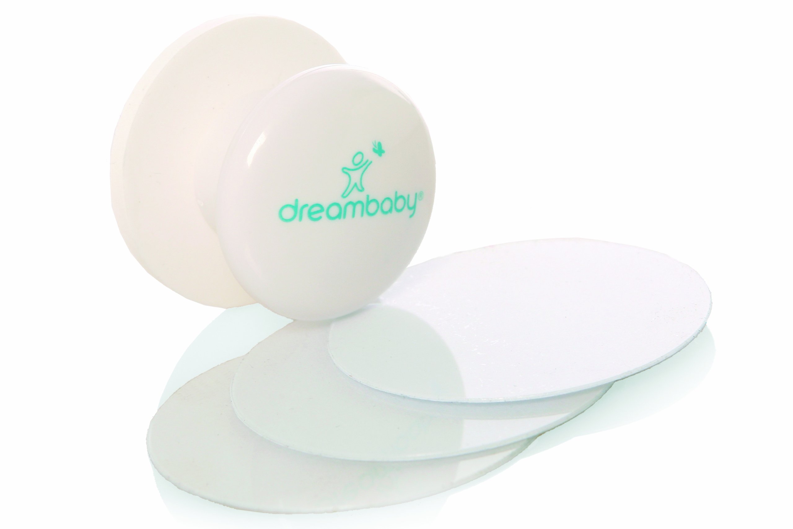 Dreambaby Grip Safe Suction Knob Door Handle - Child Proof Cabinets & Drawers Handles - White - Model F801