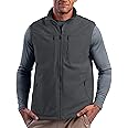 SCOTTeVEST Fireside Fleece Vest for Men - 15 Hidden Pockets - Warm Wrinkle Resistant for Travel & More