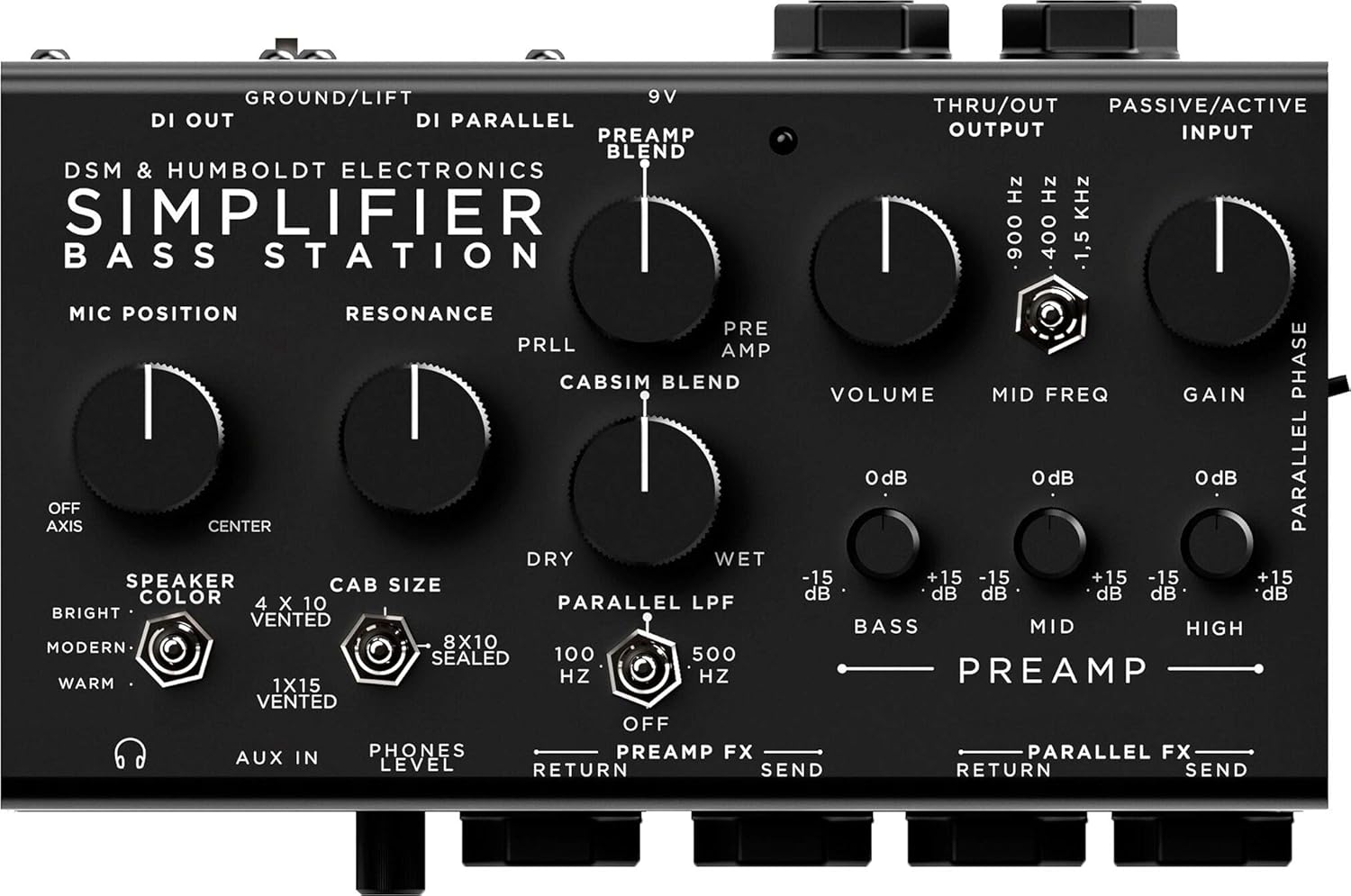 DSM Noisemaker Simplifier Bass Station Preamp Musical