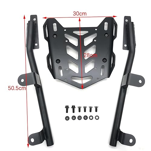 NOVSKI ADV160 Rear Luggage Rack - Aluminum Cargo Storage Shelf For Honda ADV160 2022-2024