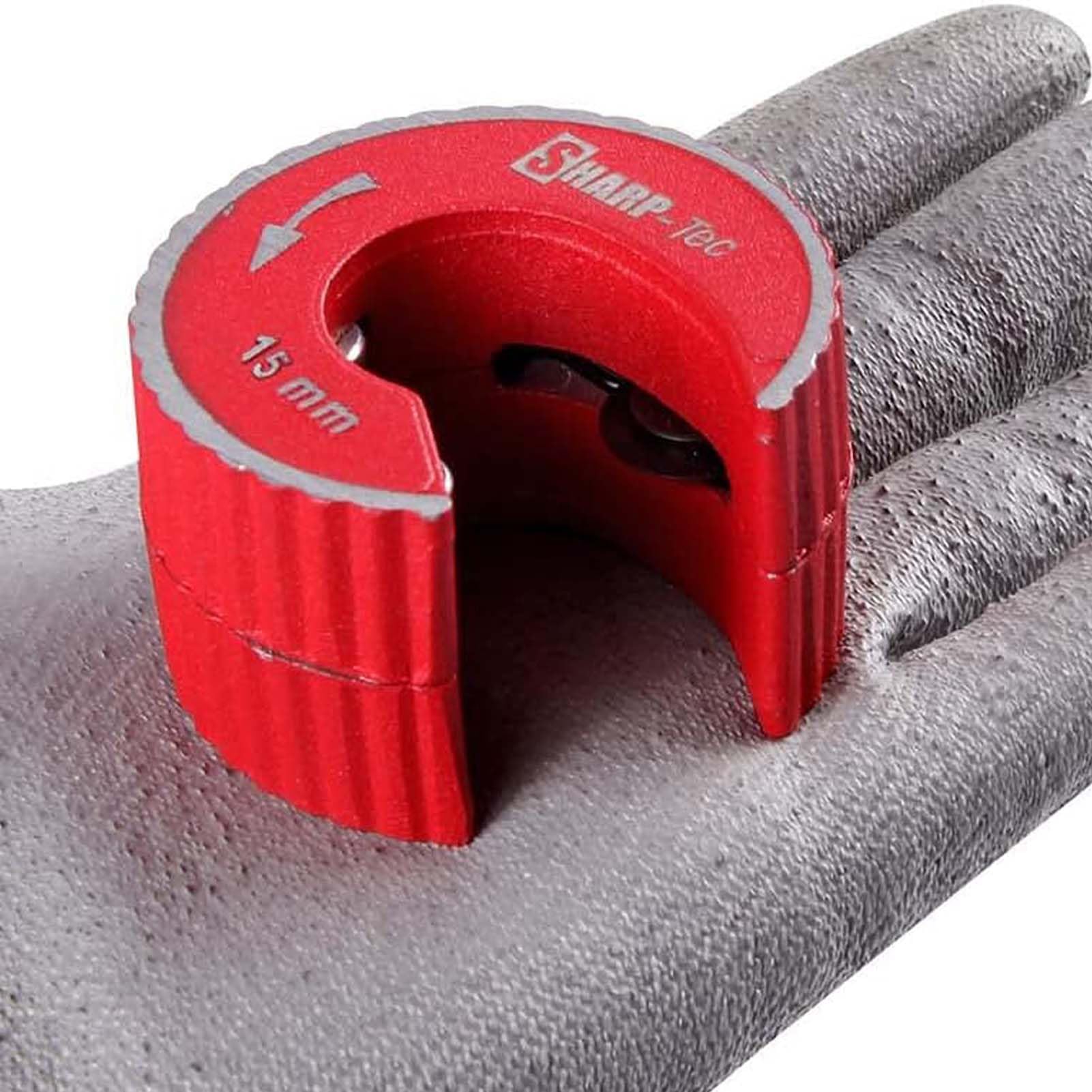 Sharp-tec 15mm Pipe Cutter, 1/2" Copper Pipe Cutter with Aluminum Alloy Body, Round Pipe Slice for Cutting Copper, Brass, PVC, Aluminum — image 1
