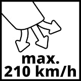 Einhell Cordless Leaf Blower 18V Power X-Change Lightweight Air Blower view 9
