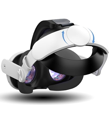 Casque Audio Pour Oculus Quest 2 - Écouteurs Stéréo 40mm - Son 3D 360° - Blanc