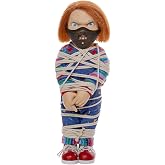 Spirit Halloween Tied Up Chucky Doll, Officially Licensed, Horror Movie Prop, Good Guys Collectible Doll, Multicolor
