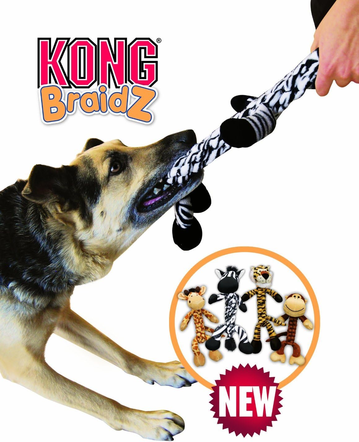 kong braidz giraffe