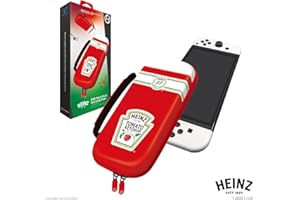 Hyperkin Limited Edition Official Heinz EVA Hard Shell Console, Travel Carrying Case – Officially Licensed - For Nintendo Swi
