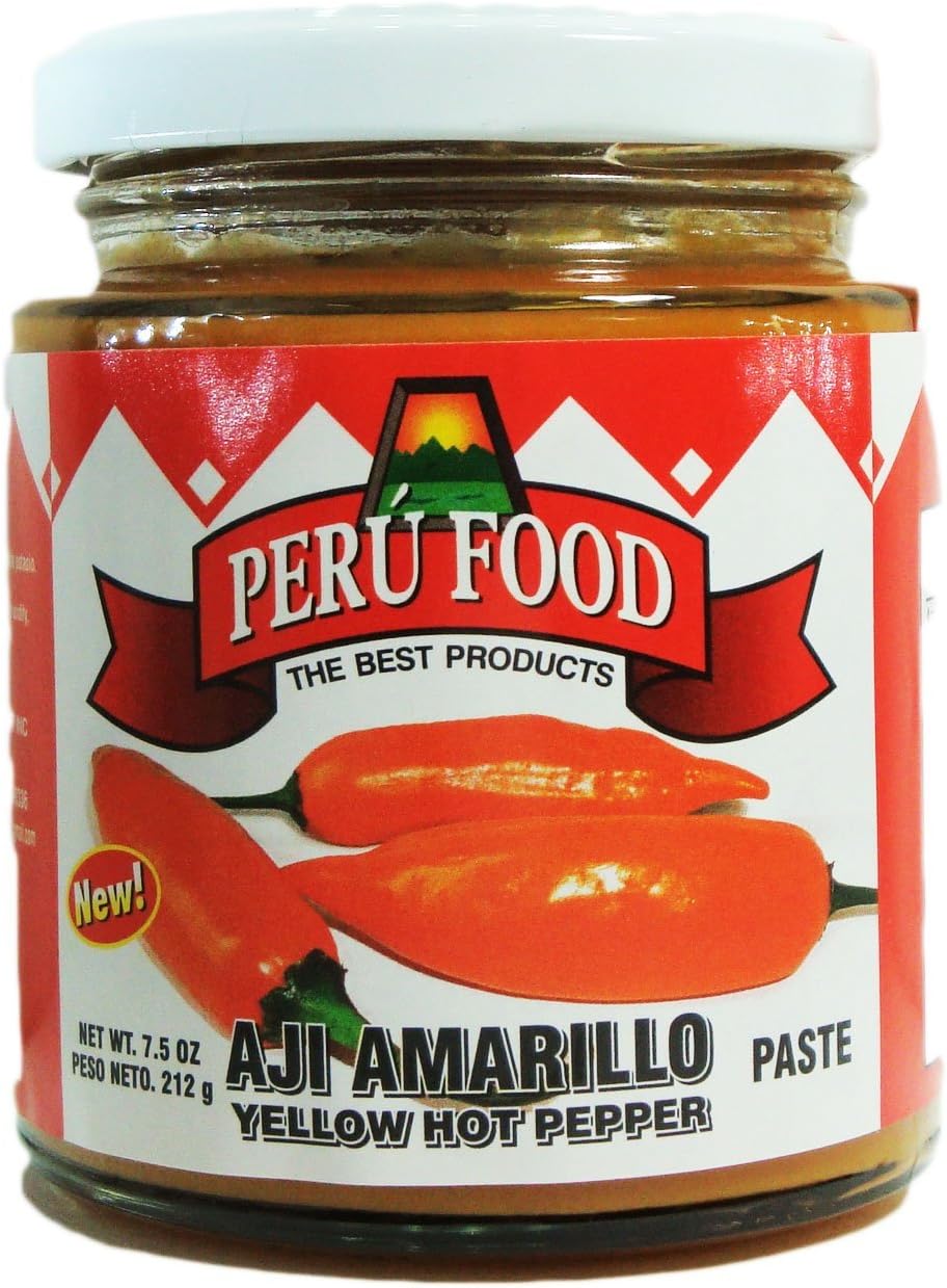 Peru Food Aji Amarillo Yellow Pepper 7.5 Oz.
