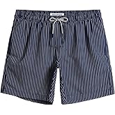 maamgic Mens 7 inch Mens Swim Trunks with Mesh Lining Quick Dry Board Shorts Mens Bathing Suits