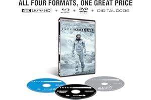 Interstellar 4K UHD + Blu-ray + DVD + Digital