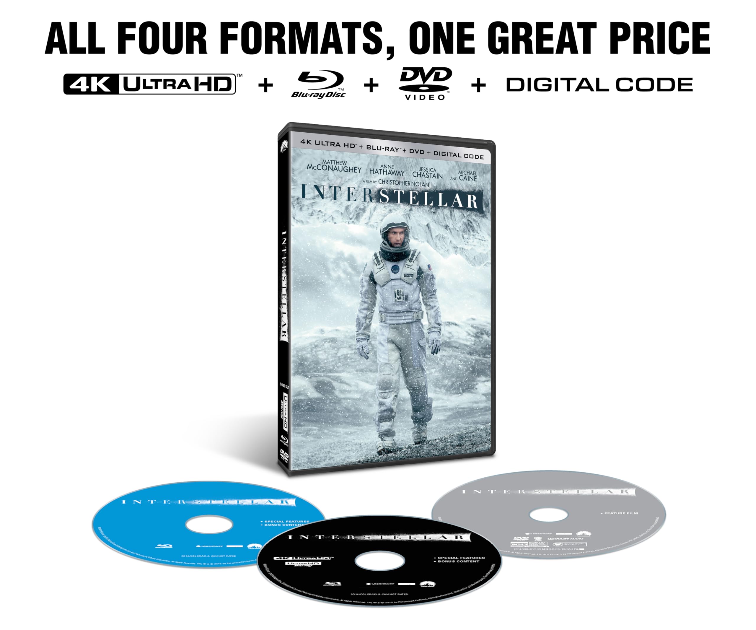 Interstellar Dvd Interstellar In Amazon Prime Interstellar 4K UHD Blu