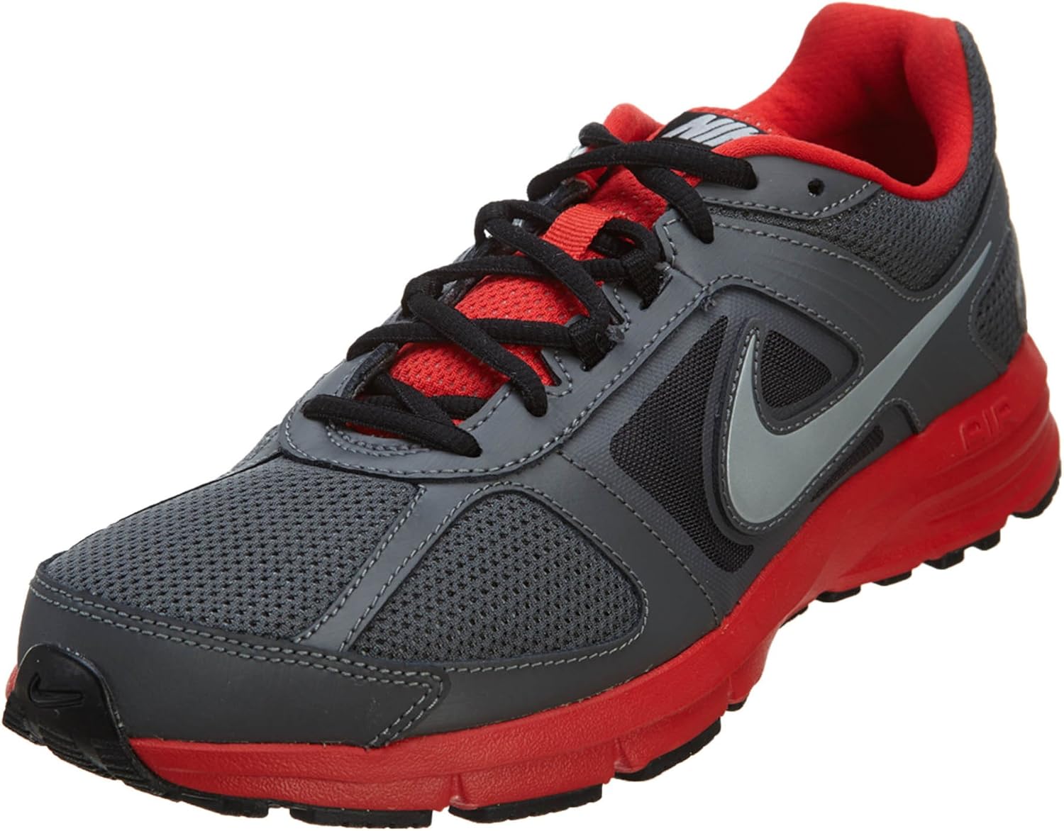 Amazon.com | Nike Men's Air Relentless 3 Drk Gry/Mtllc Slvr/Chllng Rd/B Running Shoe 9.5 Men US 