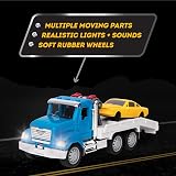 Driven by Battat 7-Inch Tow Truck Toy with Lights and Sounds view 8