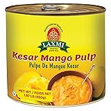 Laxmi All-Natural Kesar Canned Mango Pulp - 850gm