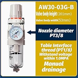SMC type AW20/30-02E Air source oil-water separator