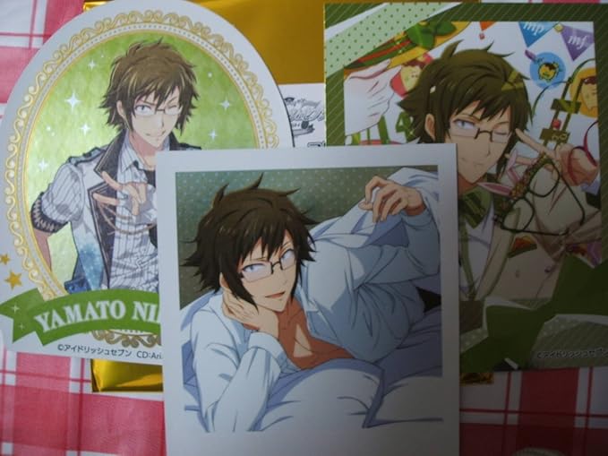 Amazon アイドリッシュセブン 二階堂大和 メタルステッカーコレクション アイナナ 大和 アニメ 萌えグッズ 通販