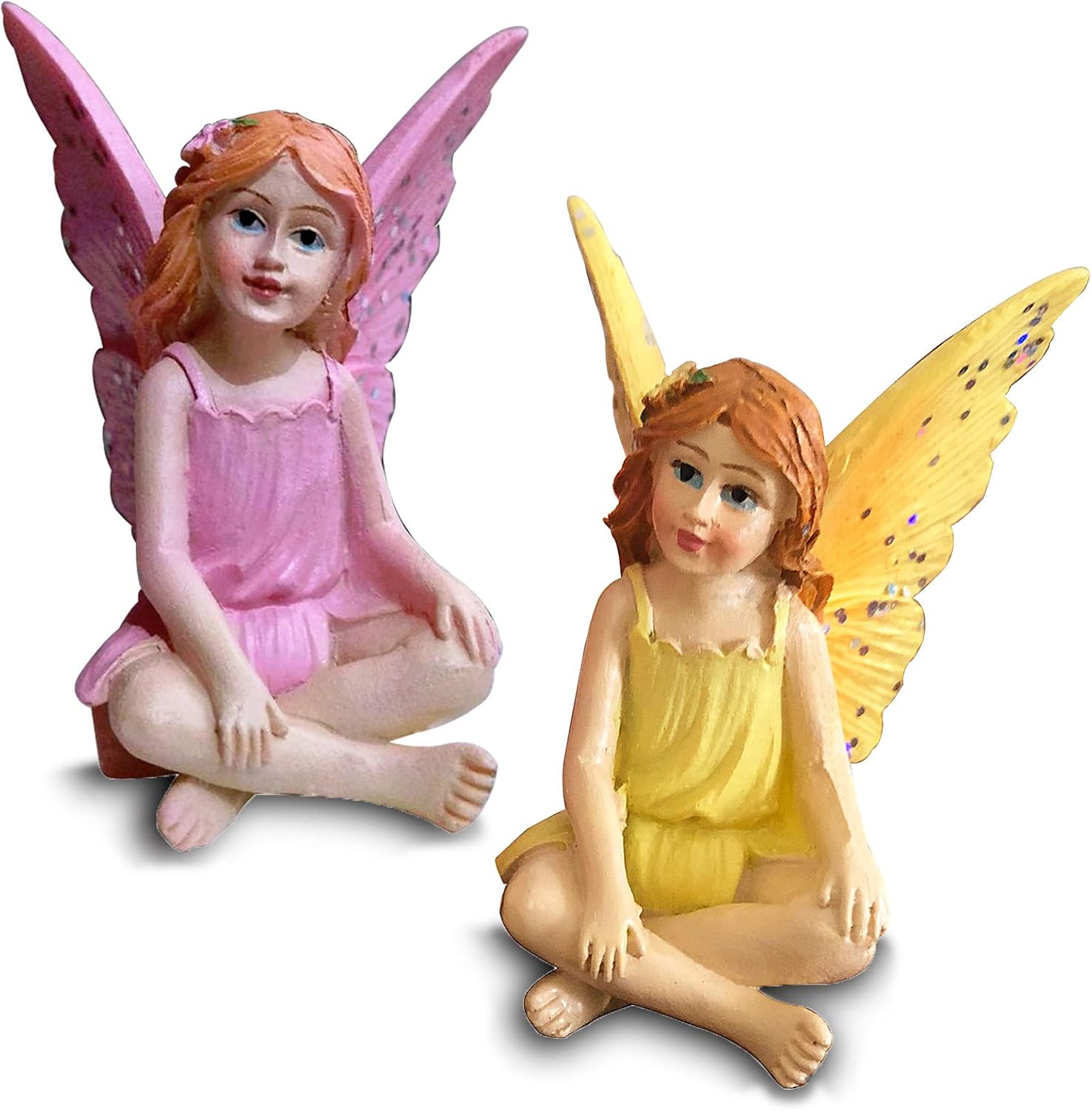 MUAMAX Fairy Garden Fairies Figurines for Miniature Garden Fairies Fairy Gardens Accessories Suppliers Micro Landscape Bonsai Craft Decor Terrarium Ornaments