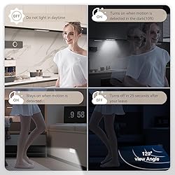 xinp Under Cabinet Lighting, 3 Color Magnetic