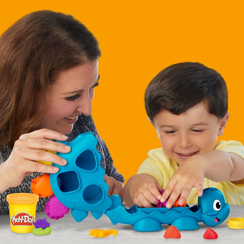 Starters Dino des Formes et Couleurs, Pâte à Modeler, Activité Manuelle, Activité Manuelle, Dès 3 Ans