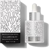 Naked &amp; Thriving Illuminate BC+ Face Serum | Hyaluronic Acid, Vitamin C, Bakuchiol | Organic, Vegan, &amp; Naturally-Derived Skin Care | For Mature Skin, Visible Spots and Wrinkles (1.0 fl oz/30 mL)