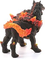 Schleich 42451 Hellhound Eldrador Creatures Toy Figure 5 x 6.3 x 14.76 in view 6