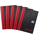 Black n' Red Oxford Casebound Hardback Notebook 192