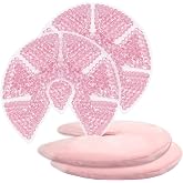 Hot/Cold Breast Gel Ice Packs Breastfeeding Cooling/Heat Pad Pain Relief | Also for Nursing Pain, Mastitis, Engorgement, Swel