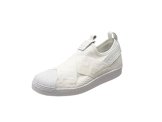 adidas slip on beige