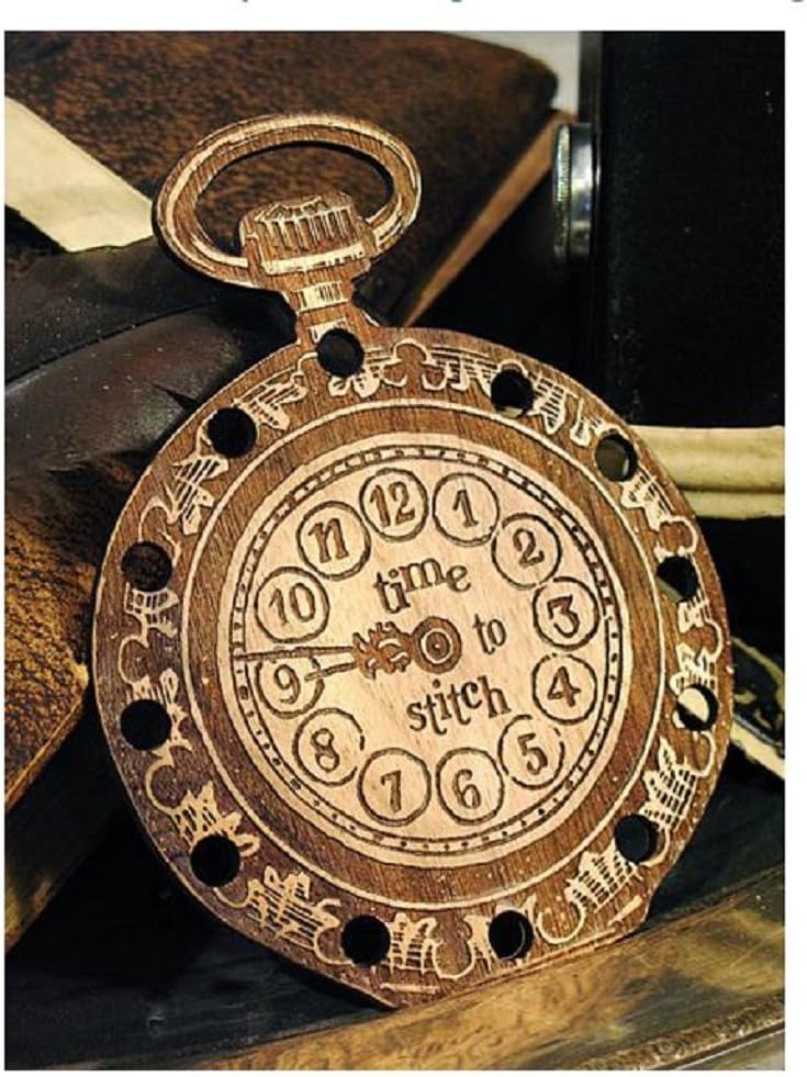 Retromantic Fripperies Thread and Yarn Organizer-Pocket Watch