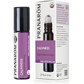 Pranarom - Calmness Mood Roller Wellness Blend 8ml - Aromatherapy for Relaxation - Certified Organic Ingredients - Convenient Roller Application - Cruelty-Free and Pure