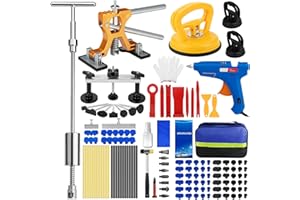 Brifara Dent Puller Remover Kit for Car, Professional Paintless Dent Removal Tools Kits, Hail Dent Suction Pullers for Auto Body SUV Damage DIY Repair