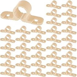 Briwooody 50 Pack 1/2 Inch Skin Color Pipe Supports