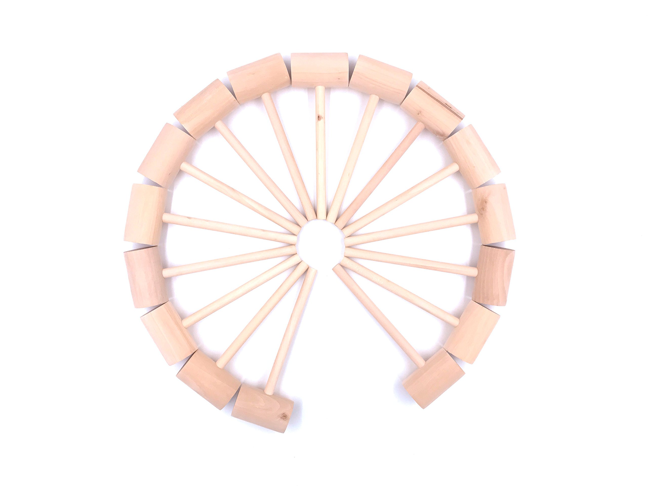 GP Hammer Mallet, 16Pcs Solid Wood Construction, Great for Crab Feasts with Large Groups