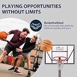 Hudora Basketball Size 7 Orange Uninflated Rubber Indoor Outdoor Grippy view 4