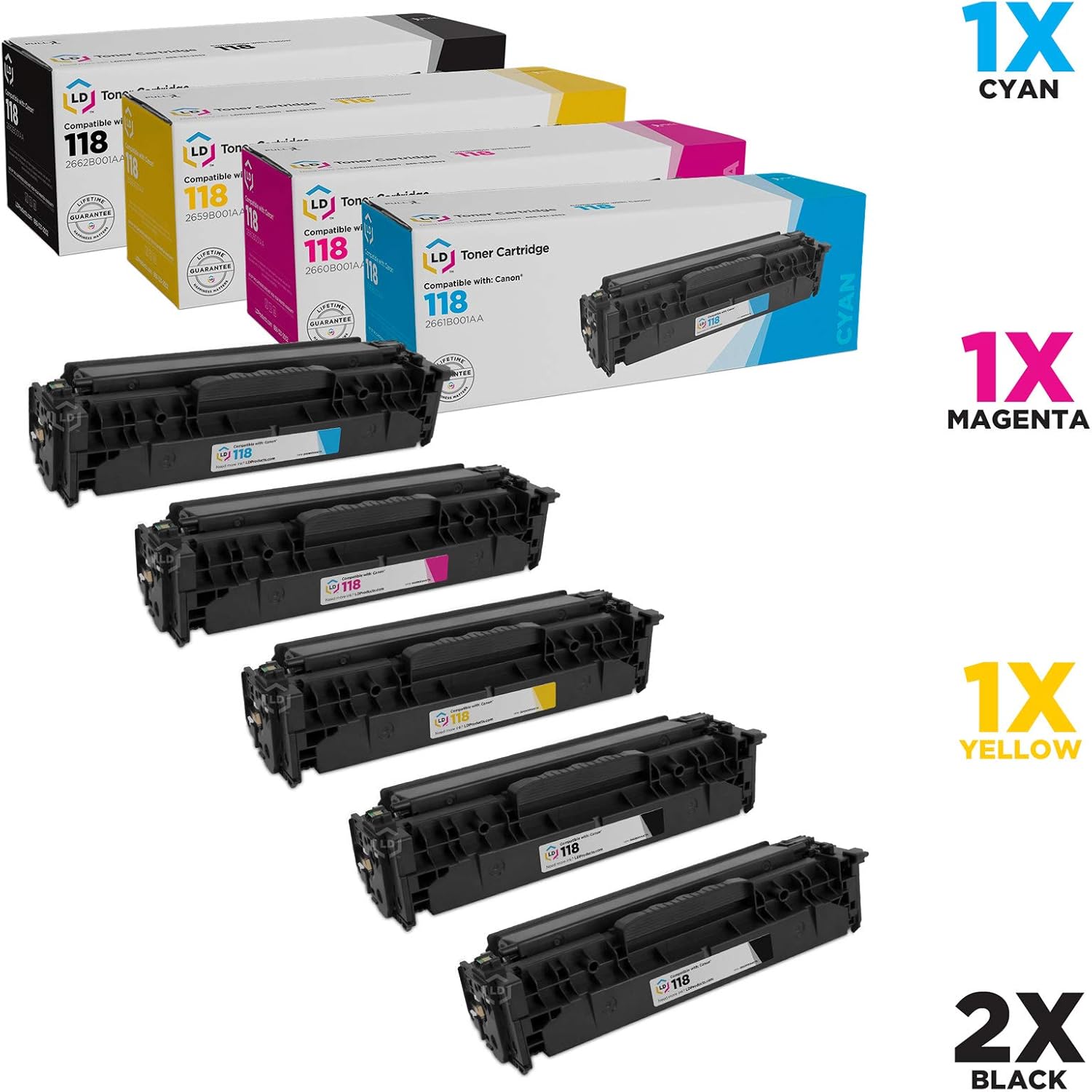 Featured image of post Canon 118 Toner Set