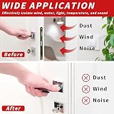 Shudyear 6M Black D-Shape Rubber Weather Stripping Door Seal Self-Adhesive view 6