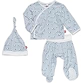 Magnetic Me Modal Newborn Take Home Kimono Set | Silky Soft Modal Fabric