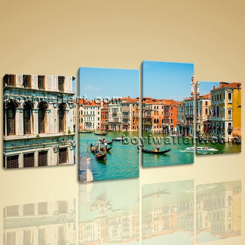 Italy Venice Cityscape Canal Landscape River Contemporary