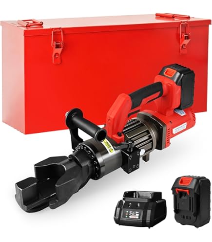 LOSCHEN Cordless Rebar Cutter,Electric Hydraulic Rebar Cutter