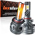 LUXSTER 2024 Punisher 40000lm 9006 HB4 LED Bulbs, Triple Copper Pipes (Unique), Ultra-Bright TalonLED Chips, Halogen Replacement, 6000K Pure White Foglight, IP68 Waterproof