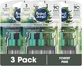 Perfect Scents 3 Scents Air Freshener Refill 3 Pack Compatible with Forest Pine